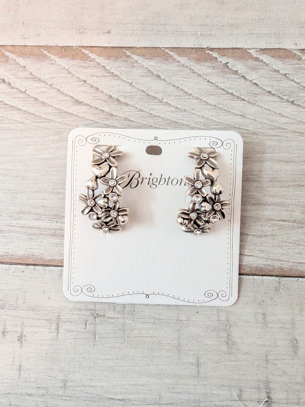 Brighton Wild Flowers Post Hoop Earrings